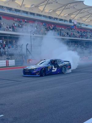 Awesome day to finally get a win at COTA! Stoked to be in a @JR Motorsports car again! 😀 