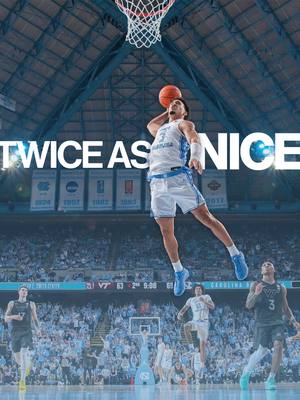 AGAIN! AGAIN! 🔁 @unc_basketball  #goheels #gdtbath #unc #basketball #highlight