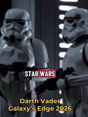 Darth Vader is replacing Kylo Ren and he’s not too happy… Disneyland Galaxy’s Edge changes April 28, 2026. #starwarsfan #darthvader #galaxysedge #disneyland #starwars @Star Wars @Disney Parks 