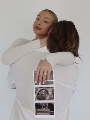 You are everything our love was made for 🦢 God watched us wish on every shooting star. He heard each and every prayer, and in his perfect timing with a love greater than we could ever imagine, he answered us with you.  #pregnant #pregnancyannouncement #firsttimemum #pregnancytest 