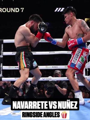 These angles 😳😳😳 #navarretenunez #boxeo #navarrete #mexico #ringside 