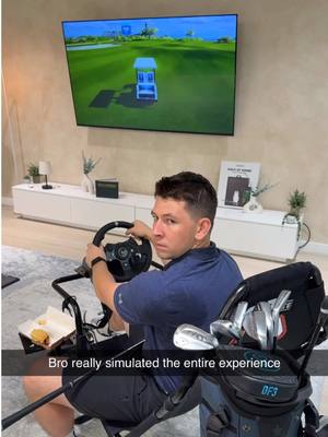 Bro is wayyyy to excited for golf to be back 😅 #golf #funny #viral