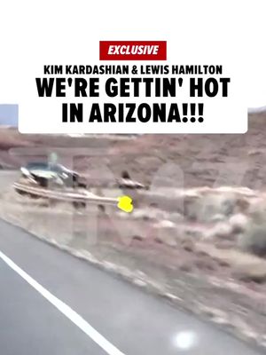 🚨 EXCLUSIVE: TMZ has obtained video of Kim Kardashian and Lewis Hamilton Saturday evening near Lake Powell, taking in a breathtaking desert sunset, where we're told they were seen snapping a cozy selfie together. 👀