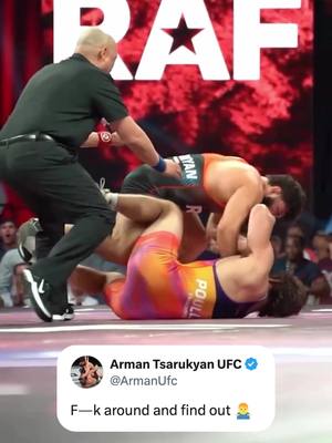 Arman Tsarukyan punches Georgio Poullas after wrestling match leading to crazy brawl 😳 (via @Joe Renner, @thearmantsarukyan) #UFC #mma #wrestling #armantsarukyan #georgiopoullas 
