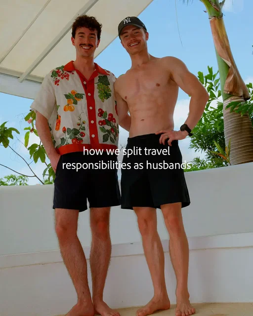 #gaycouple #coupletrend #travel 