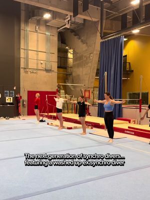 Different generations of divers in sync!  #diving #fun #dream #olympian #inspire