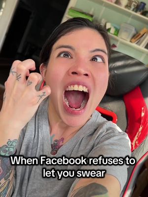 When Facebook is trying to keep things 13PG 😠🔫 #fyp #viral #POV #angerissues #typing 