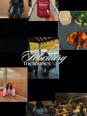 February at a glance 🤍