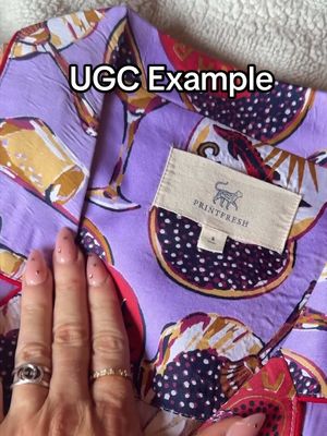 UGC Example for Printfresh! Loved how this one turned out, the pjs are sooo cute! #ugccreator #ugccontentcreator #ugcexample #ugcexamples #ugccontent 