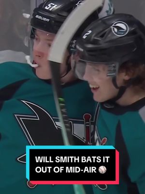 get this guy to spring training 🤷‍♂️ #NHL #WillSmith #hockey #SanJoseSharks #sports