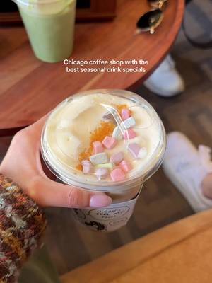 As someone who is a coffee freak I declare Layla and ringos in Chicago to be the coffee shop with the best seasonal drink specials.  They have rotating menus every season in addition to a full list of signature drink specials.  March specials: lucky charms matcha, lucky charms latte and Andes mint cold brew