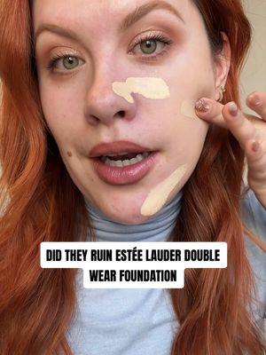 Extreme weather test on the NEW reformulated Estée Lauder double wear foundation… sorry but it’s actually better than the original @Estée Lauder #foundation #esteelauderdoublewear #Ad #foundationweartest #longlastingfoundation 
