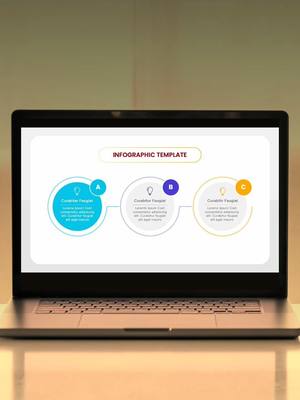 Infographic 01 - PPT Template by @misterslide. Explore Powerpoint with Morph Transition 👍 #powerpointideas #powerpointtemplate #powerpointdesign #morphpowerpoint