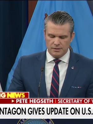 SEC HEGSETH: "War is hell and always will be." "A grateful nation honors the four Americans we have lost thus far and those injured — the absolute best of America." "May we prosecute the remainder of this operation in a manner that honors them. No apologies, no hesitation, epic fury for them and the thousands of Americans before them, taken too soon by Iranian radicals."