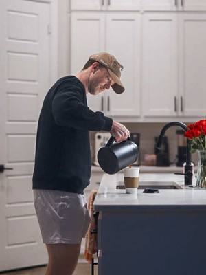 Morning routine before work. Coffee, content, and long walks.  Wearing: @Cuts Clothing Divine Fleece Pullover @Mutual Differences MD Cap #asmr #morningroutine #Vlog