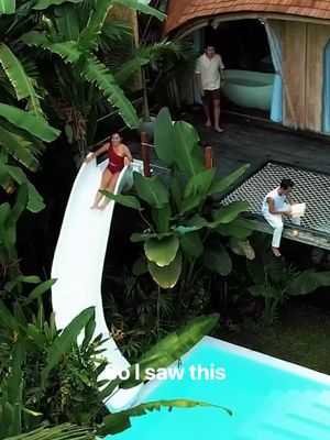 Jungle Airbnb with a Water Slide?!?