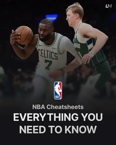 Get these cheatsheets for FREE on Linemate 📲 #NBA #basketball #nbapicks #nbatrends #sportstiktok