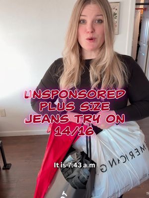 Unsponsored plus size jeans try on @American Eagle @SPANX @Torrid 