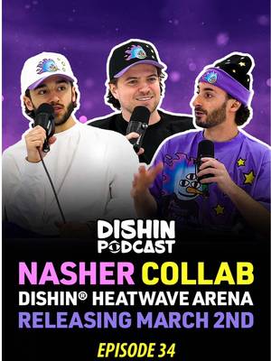 In this episode, we break down our official merchandise collaboration with Nasher, and his Columbus-based roller hockey facility, Heatwave Arena. The collection features (9) new merchandise pieces including shirts, hoodies, hats, beanies, mini sticks, plushies and sticker packs. We also discussed Nasher's background in the hockey content creator space, opening Heatwave Arena and much more! Link in bio 🔗  @Nasher @DISHIN® @HeatwaveArena 