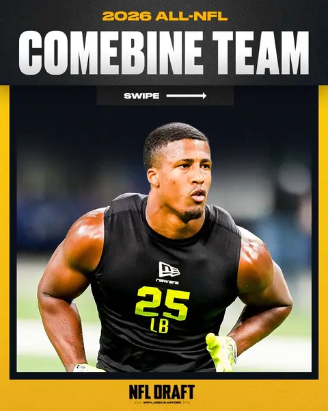 Our 2026 All-NFL Combine Team 🔥📈