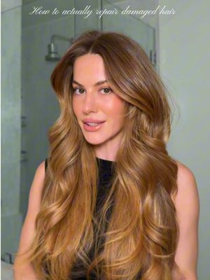 NEW favorite pre-wash treatment to repair damaged hair and protect from future damage @Olaplex No. 3PLUS complete repair treatment #olaplexpartner #damagedhair #hairroutine #healthyhair