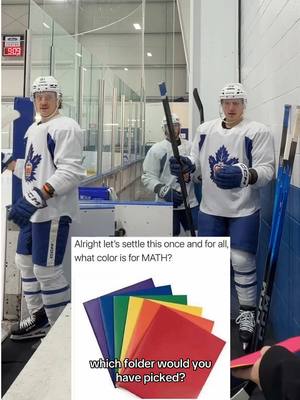 There is only one correct answer here 😌 #Toronto #Marlies #AHL 