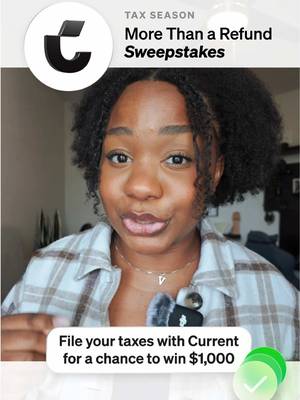 Deposit your refund into your Current account for a chance to win some 💵!! . . . Early access to tax refunds depends on the timing of the submission of the payment file from the payer. We generally make these funds available on the day the payment file is received, which may be up to 5 days earlier than the scheduled payment date. NO PURCHASE OR PAYMENT IS NECESSARY TO ENTER OR WIN. The Current “Deposit Your Tax Refund and Win”” Sweepstakes (“Sweepstakes”), begins on January 26, 2026 and ends on May 15, 2026. Eligible entrants will automatically receive one (1) entry into the Sweepstakes when they make a qualifying electronic direct deposit of their 2025 federal tax refund into their Current account during the Sweepstakes Period. Maximum prize of $1,000 per winner; five (5) winners total. For full terms and conditions, click here.