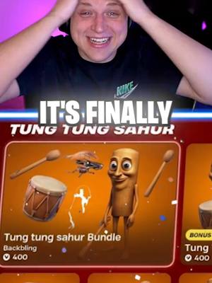 TUNG TUNG TUNG SAHUR in Fortnite 😂 #tungtungtungsahur #itemshop #fortnitememes