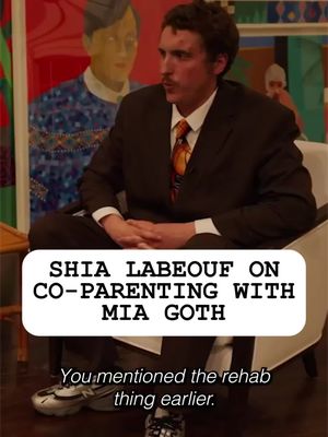 #ShiaLaBeouf on coparenting and his relationship with Mia Goth #channel5 
