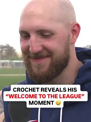 Even studs like Garrett Crochet have a "Welcome to the League" moment 🤣 Catch the full convo between Jahmai & Crochet on our YouTube 📺