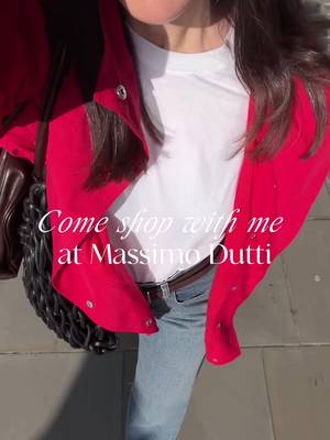 Come shop with me at Massimo Dutti ❤️