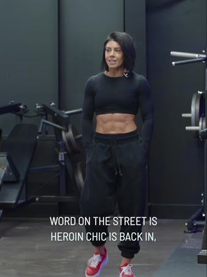 HEROIN CHIC IS BACK? LET’S TALK Women are not trends. Strong is not a phase.   We are not shrinking again. What do you think?