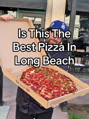 Pulled up to the new pizza spot in town, in the historic Broadlind Hotel in Long Beach to try this super thin-crust stone-oven pie. They’re open until 2AM on the weekends. Very good pizza, likely some of the best in town. Had to get a second pizza to-go, I was digging it so much. Make sure to get a side of their homemade garlic sauce. Shoutout to @JuanRib BarbQue for putting us on to this little gem. Like, comment or share this with a friend who lives in or around Long Beach! ✌️😎🍕 #longbeach #losangeles #pizza #food #Foodie
