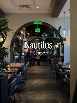If you’re looking for one of the most vibey seafood spots in Boston with harbor views and unreal cocktails… this is it. 🍸 @Nautilus Pier 4 is known for its globally-inspired seafood dishes — from crab fried rice to the spicy noodles — this place is a must try.  Perfect for date night, girls night, or when you want to impress someone visiting Boston. Share & follow @jones_tiara  📍 300 Pier 4 Blvd, Boston, MA 02210 #BostonRestaurants #SeaportBoston #BostonFoodie #bostontiktok  Boston eats, Boston restaurants, things to do in Boston, Boston foodies, Boston seaport, seaport restaurants