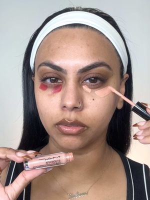 Hacks go viral. Technique gets results‼️ #macstudiofix #maccosmeticscanada #colourcorrecting #maccosmetics #macconcealer @M·A·C Cosmetics Canada @M·A·C Cosmetics @M.A.C Cosmetics Store 