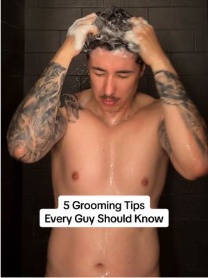 5 Grooming Tips Every Guy Should Know.  #SelfCare #grooming #mensgrooming #groomingtips 