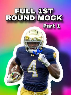 What picks did I get wrong 🤔 #nfl #football #mockdraft #nfldraft #jeremiyahlove 