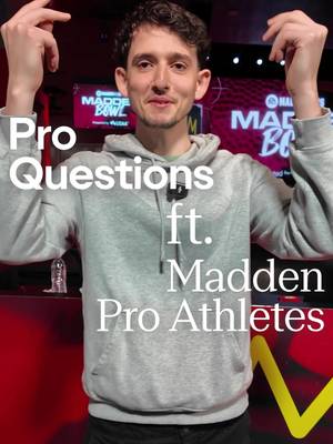 Different field. Same energy. Madden Pro Players share their aura inspiration. 🤔🎮 #madden26 