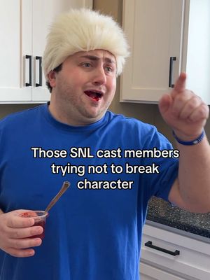 Lowkey funnier than the skit sometimes lol #snl #skit #fyp 