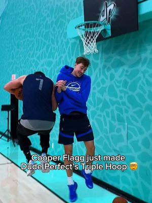 first nba player to make a 9-pointer #cooperflagg #basketball #mavs #dallas 