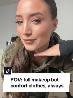 Anyone else? 🤭😂 no filter needed with foundation!!! #comfyclothes #makeupreview #newmakeup #naturalmakeup #glammakeup