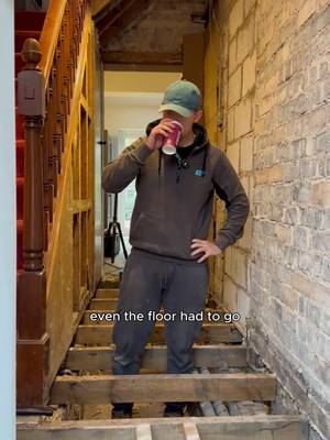 Hallway and under stairs toilet - short recap ✅ #DIY #homerenovation #homeimprovement #1930ssemi #hallway 