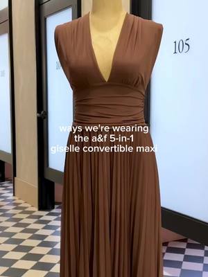 Which one are you trying first? . . #abercrombie #spring #springfashion #dresses #convertibledresses 