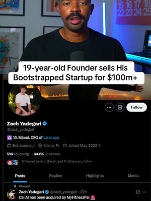 Cal AI sells for $100m+ to MyFitnessPal after being completely bootstrapped! 