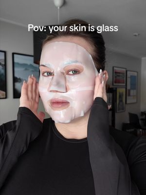 Advertisment @L’Oréal Paris  Glass skin with two easy steps Yes please!! 😍 Glass skin mask is inspired by Korean beauty and gives you a glass skin effect in just 90 minutes. 💧 You know it's done when the mask turns clear. This is suitable for every skin type. Liquid cream is a super light cream packed with great ingredients for a glass-like finish on your skin. Which one would you like to try? #lorealistarnordics #lorealistarglassskin #lorealparisskincare