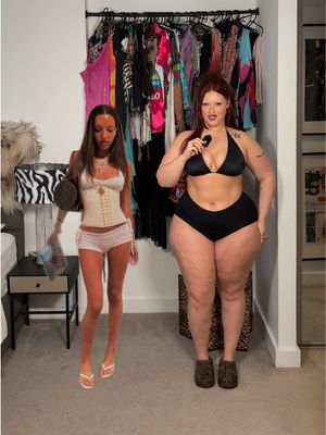 THE SERIES IS BACK! With the pendulum swinging back to the extreme glorification of skinny & body diversity in fashion at an all time low I thought it was time to bring this series 💋 #plussize #isitafit #recreation #fashion #grwm 