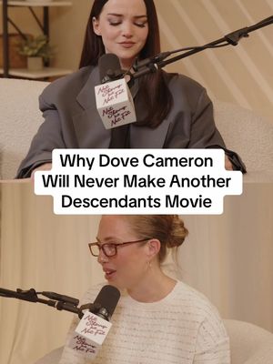 @Dove Cameron talks about the Descendants, Cameron Boyce & why she’s done with the series  🎙️ #NotSkinnyButNotFat with @Amanda Hirsch  #dovecameron #cameronboyce #descendants #podcastclips 
