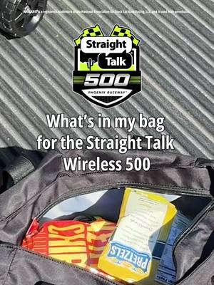 Out here, you come prepared. For yourself and whoever needs it. That's race day rules. Straight Talk Wireless 500. Phoenix Raceway. March 8.