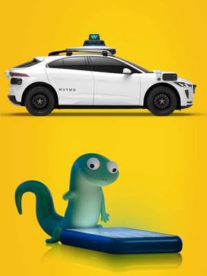 Ride now, rocket ship 🚀 Hop in to an autonomous ride on your way to watch @Disney and @Pixar’s #Hoppers, in theaters Friday.