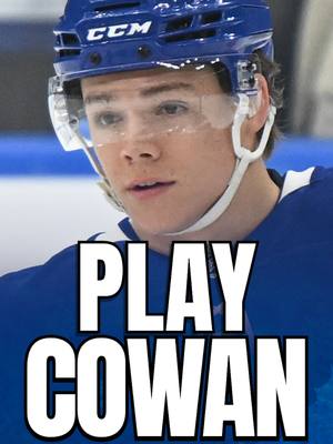 "You don't develop sitting in the stands or sitting on the bench in the NHL." Bruce Boudreau on how the #LeafsForever have handled Easton Cowan.